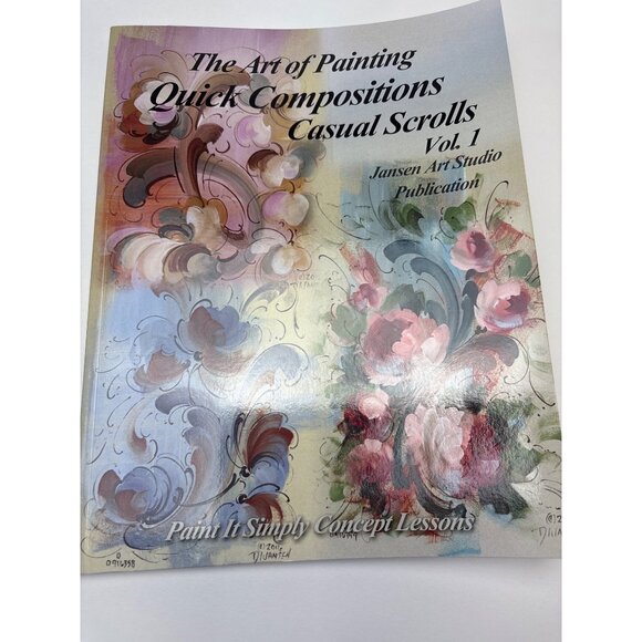 The Art of Painting Quick Compositions & Casual Scrolls Vol. 1 Jansen Art Studio - Picture 12 of 12